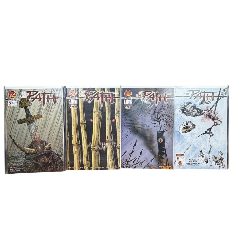 The Path, CrossGen Comic Book good-very good Issues 5 6 7 8 Lot 2002 Vintage